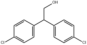 2,2-双(4-氯苯基)-1-乙醇 结构式
