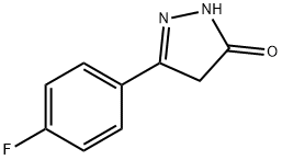 2,4-二氢-5-(4-氟苯基)-3H-吡唑-3-酮,264208-45-9,结构式