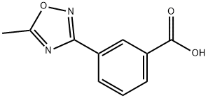 3-(5-METHYL-1,2,4-OXADIAZOL-3-YL)BENZOIC ACID Structure