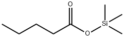 Valeric acid trimethylsilyl ester Struktur