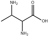 2,3-ジアミノ酪酸 化学構造式