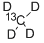 甲烷-13C,D4 结构式