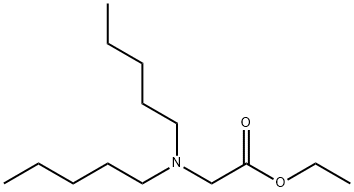 N,N-Dipentylglycine ethyl ester Structure