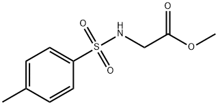 对甲苯磺酰甘氨酸甲酯,2645-02-5,结构式