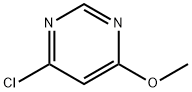 4-Chloro-6-methoxypyrimidine Struktur