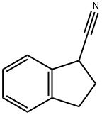 indan-1-carbonitrile Struktur