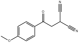 2-(2-OXO-2-(4-METHOXYPHENYL)ETHYL)MALONONITRILE Structure