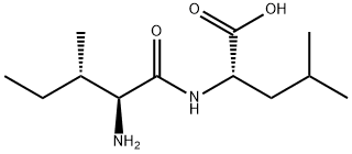 H-ILE-LEU-OH Structure