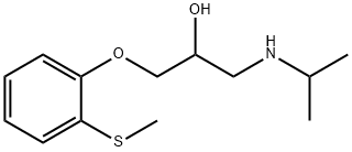 Tiprenolol Structure