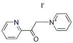 1-[2-氧-2-(2-吡啶基)乙基]碘化吡啶, 26482-00-8, 结构式