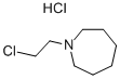 2-(HEXAMETHYLENEIMINO)ETHYL CHLORIDE HYDROCHLORIDE Struktur