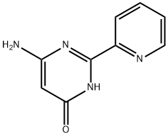 6-AMINO-2-(2-PYRIDINYL)-4(1H)-PYRIMIDINONE Struktur
