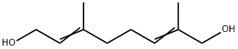 2,6-Octadiene-1,8-diol, 2,6-dimethyl- Structure