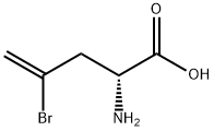 D-2-氨基-4-溴戊烯酸, 264903-49-3, 结构式