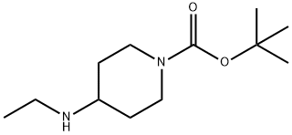 1-Boc-4-Ethylaminopiperidine Struktur