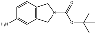 5-氨基异吲哚-2-甲酸叔丁酯, 264916-06-5, 结构式
