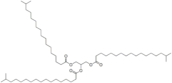 GLYCEROLTRI-ISOSTEARATE Structure