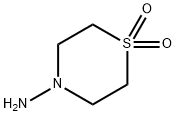 4-AMINOTHIOMORPHOLINE 1,1-DIOXIDE Struktur