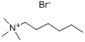 (N-HEXYL)TRIMETHYLAMMONIUM BROMIDE Structure