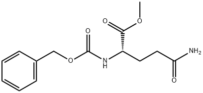 N-苄氧羰基-L-谷氨酰胺甲酯 结构式