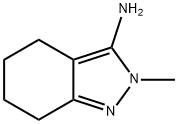2-Methyl-4,5,6,7-tetrahydro-2H-indazol-3-aMine Structure