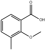 2-METHOXY-3-METHYLBENZOIC ACID Structure