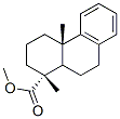 Podocarpa-8,11,13-trien-19-oic acid methyl ester Structure