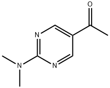 Ethanone, 1-[2-(dimethylamino)-5-pyrimidinyl]- (9CI) Structure