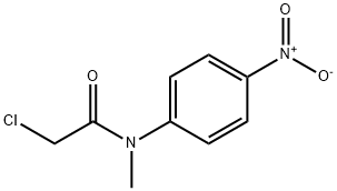 2-CHLORO-N-METHYL-N-(4-NITROPHENYL)ACETAMIDE Struktur