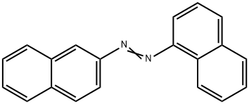 1,2'-Azobisnaphthalene 结构式
