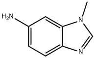 (3-甲基苯并咪唑-5-基)胺, 26530-93-8, 结构式