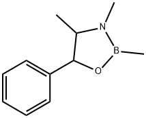5-Phenyl-2,3,4-trimethyl-1,3,2-oxazaborolidine Structure