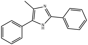 4-METHYL-2,5-DIPHENYLIMIDAZOLE Structure