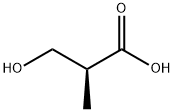 (S)-3-羟基-2-甲基丙酸 结构式