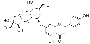 芹菜甙,26544-34-3,结构式