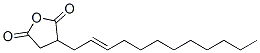 2-DODECEN-1-YLSUCCINIC ANHYDRIDE Structure