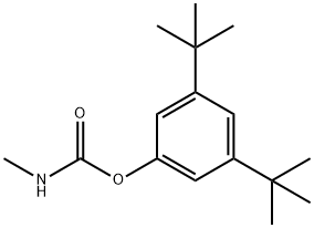 (3,5-ditert-butylphenyl) N-methylcarbamate Structure