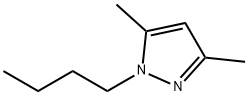 1-Butyl-3,5-dimethyl-1H-pyrazole 结构式