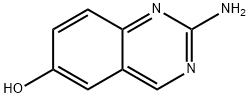 2-氨基喹唑啉-6-醇, 2656-52-2, 结构式