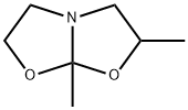 1-AZA-3,5-DIMETHYL-4,6-DIOXABICYCLO[3.3.0!OCTANE, 98 Structure