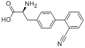 L-2-AMINO-3-(2'-CYANO-BIPHENYL-4-YL)-PROPIONIC ACID Struktur