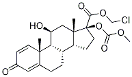 17-Methoxycarbonyl Loteprednol,265651-89-6,结构式