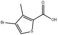 4-BROMO-3-METHYLTHIOPHENECARBOXYLIC ACID Structure