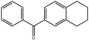 Phenyl(5,6,7,8-tetrahydronaphthalen-2-yl) ketone 结构式