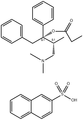 DEXTROPROPOXYPHENE NAPSYLATE HYDRATE Struktur