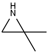 2,2-dimethylaziridine 结构式