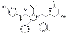 4-羟基阿托伐他汀内酯-d5,265989-49-9,结构式