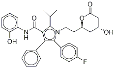2-Hydroxy Atorvastatin Lactone-d5, 265989-50-2, 结构式