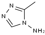 3-methyl-4H-1,2,4-triazol-4-amine(SALTDATA: HCl 0.3H2O) Structure
