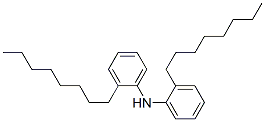 二辛基二苯胺, 26603-23-6, 结构式